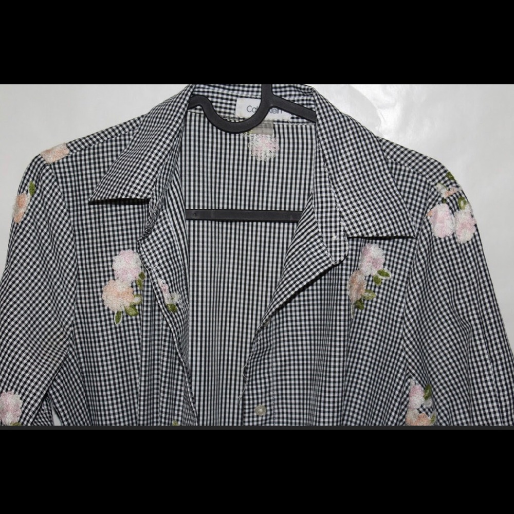 Calvin Klein flower dress